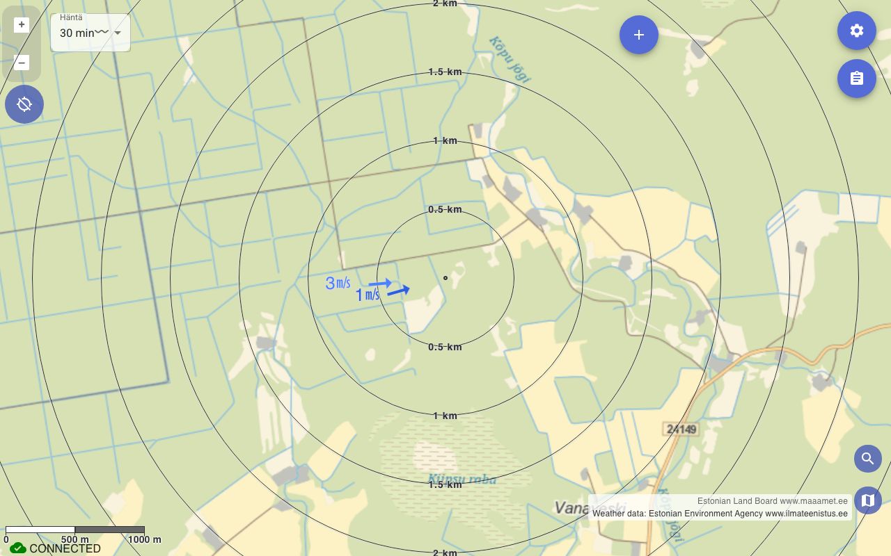 Viro – Maa-amet maastokartta