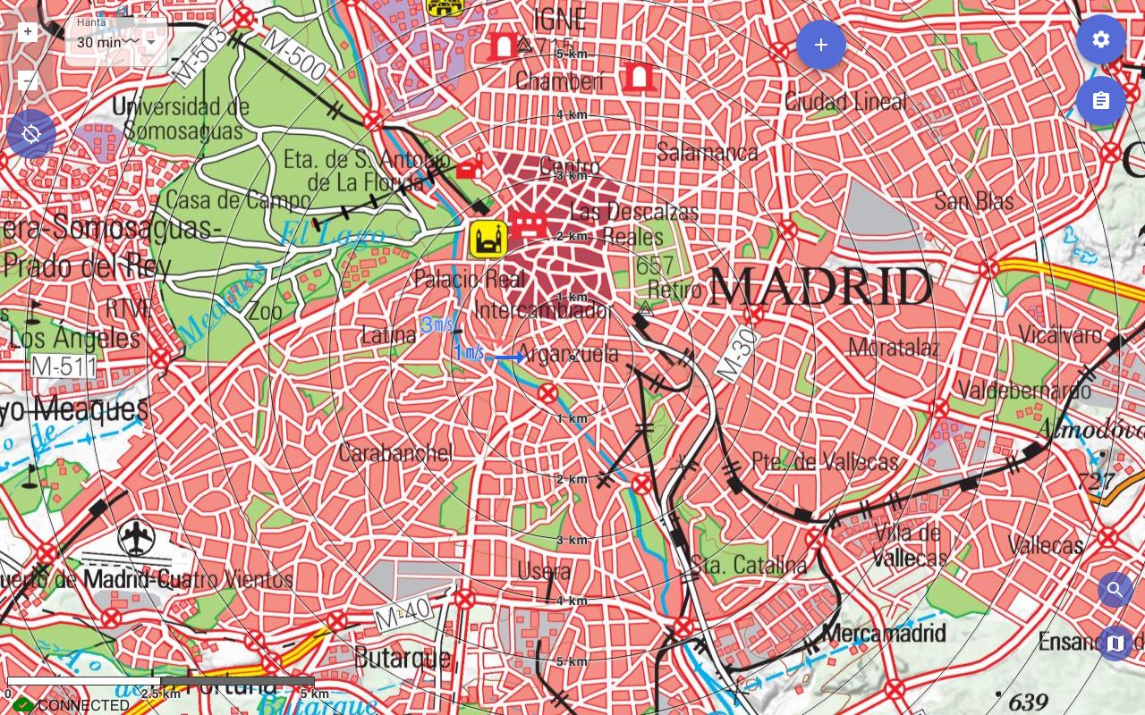 Espanja – IGN España maastokartta
