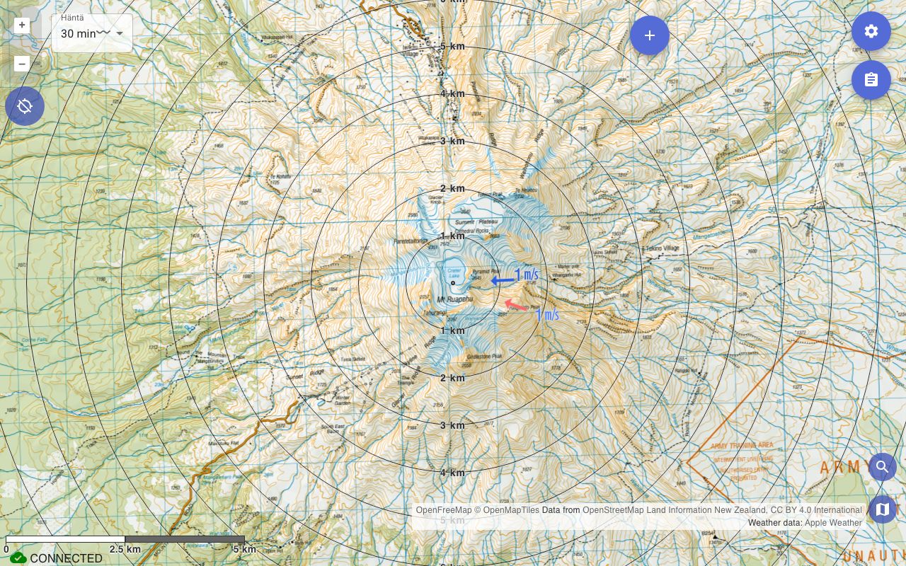 Uusi-Seelanti – LINZ Topo50 maastokartta